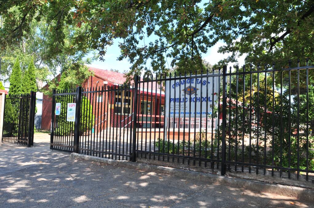 ONE OF MANY: The steel fence at Orange East Public School is matched by others at Orange's educational facilities, laments reader Keith Curry.