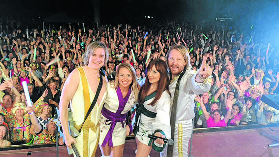 THANK YOU FOR THE MUSIC: Great acts and huge crowds are flocking to the Trundle ABBA festival each year.