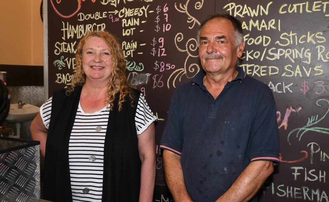 LOOKING NORTH: Yolanta Turbo and Dariusz Drozd will leave Alpine Takeaway and open Urban Cup Cafe at North Orange Shopping Centre.