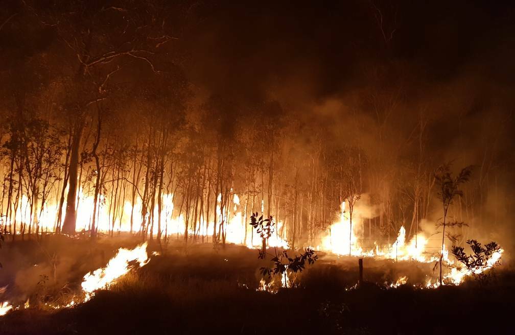 HIGH ALERT: The forecast of near-record heat in the coming days has NSW Rural Fire Service personnel on edge. FILE PHOTO