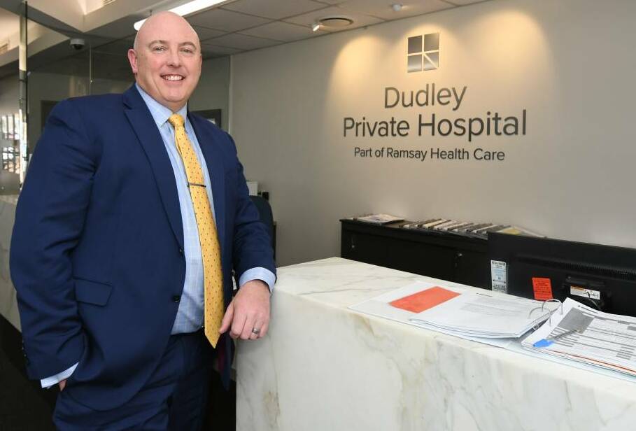HAVING A SAY: Dudley Private Hospital CEO Paul McKenna.