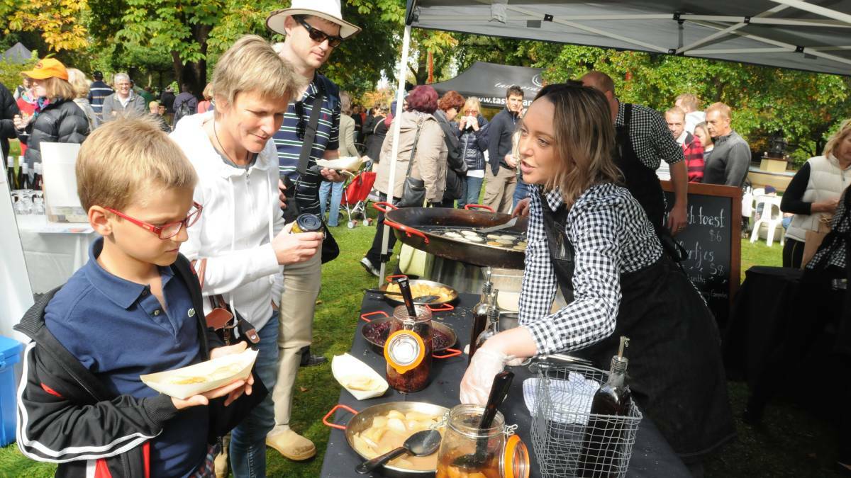 GRAND FINALE: The Sunday Producers' Market and Brunch in Cook Park will close the FOOD Week program. Photo: JUDE KEOGH