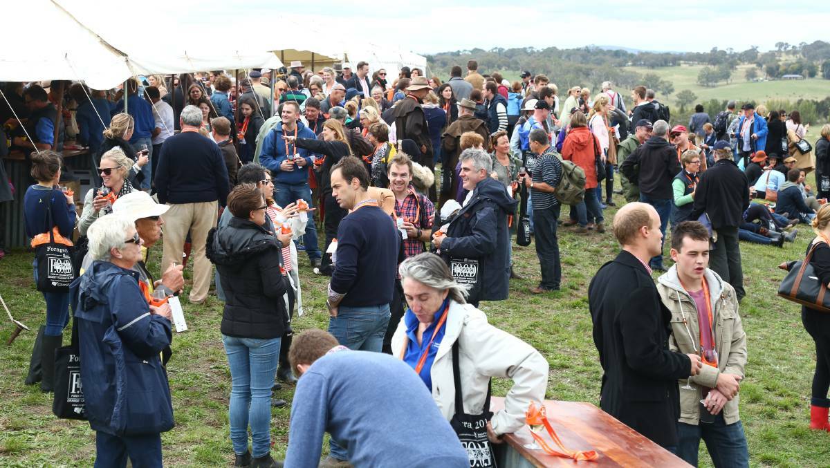 ALWAYS POPULAR: Forage is traditionally one of the most sought-after events on the FOOD Week program. Photo: JUDE KEOGH