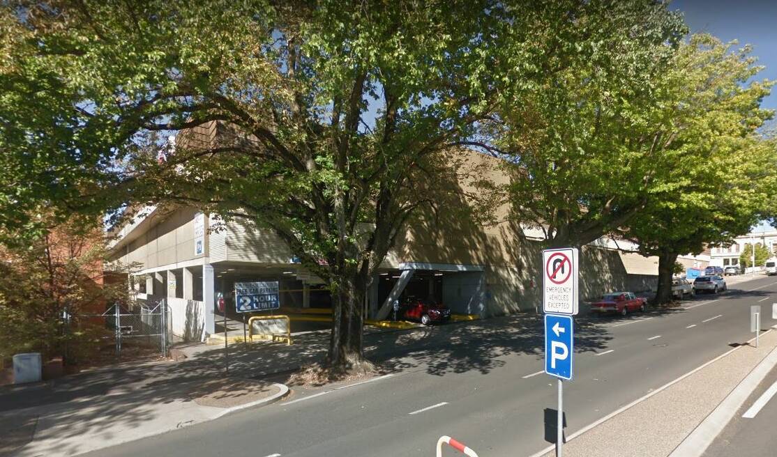 TIEM FOR A CHANGE?: Parking under Orange Central Square and Kmart currently has a two-hour limit. Photo: GOOGLE
