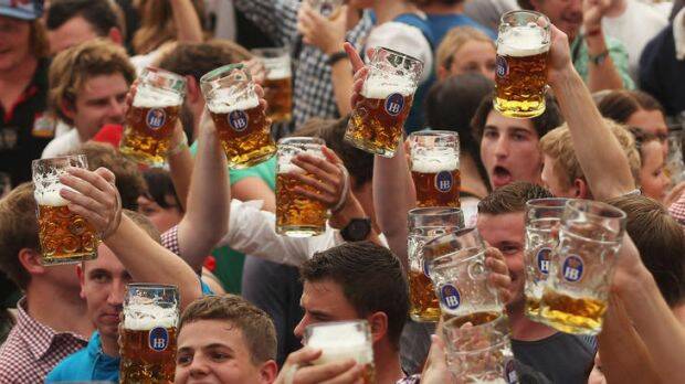 THE REAL THING: Orange Ex-Services' Club is hoping its version of Oktoberfest - to held this weekend - will mimic the success of the real thing in Germany. Photo: SYDNEY MORNING HERALD