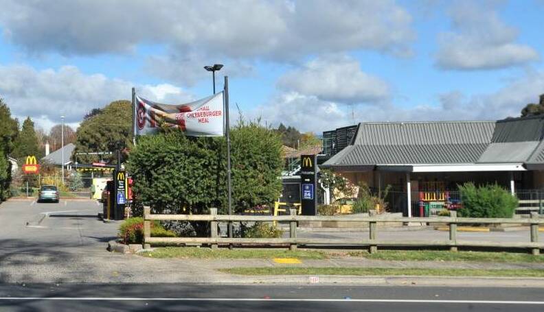 OUT WITH THE OLD: The McDonald's restaurant on Bathurst Road.