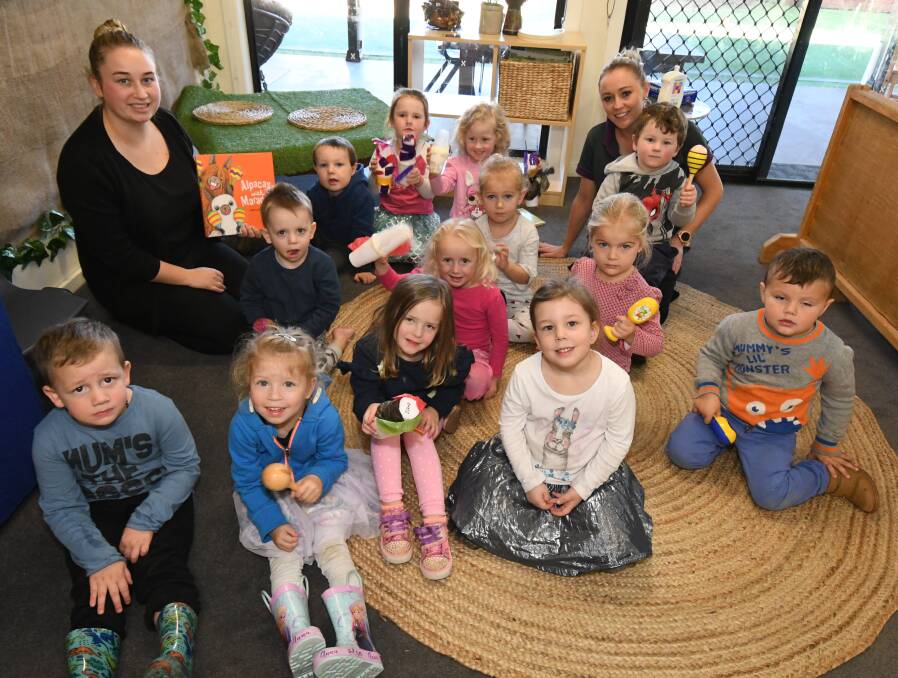 Photos of the kids having fun at Wednesday's National Simultaneous Storytime