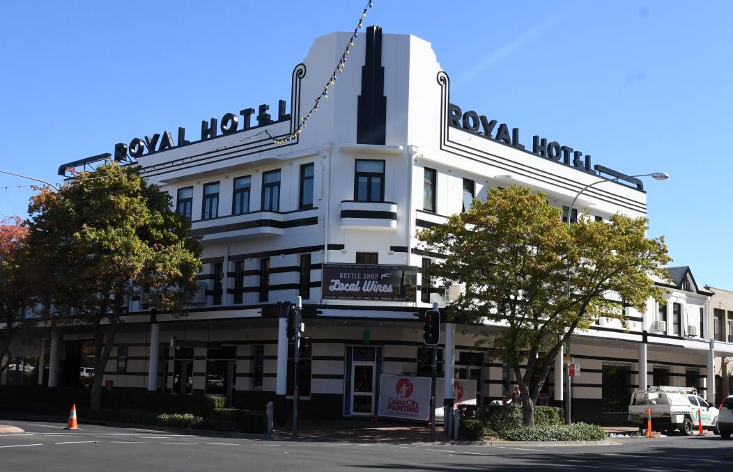 The Royal Hotel.