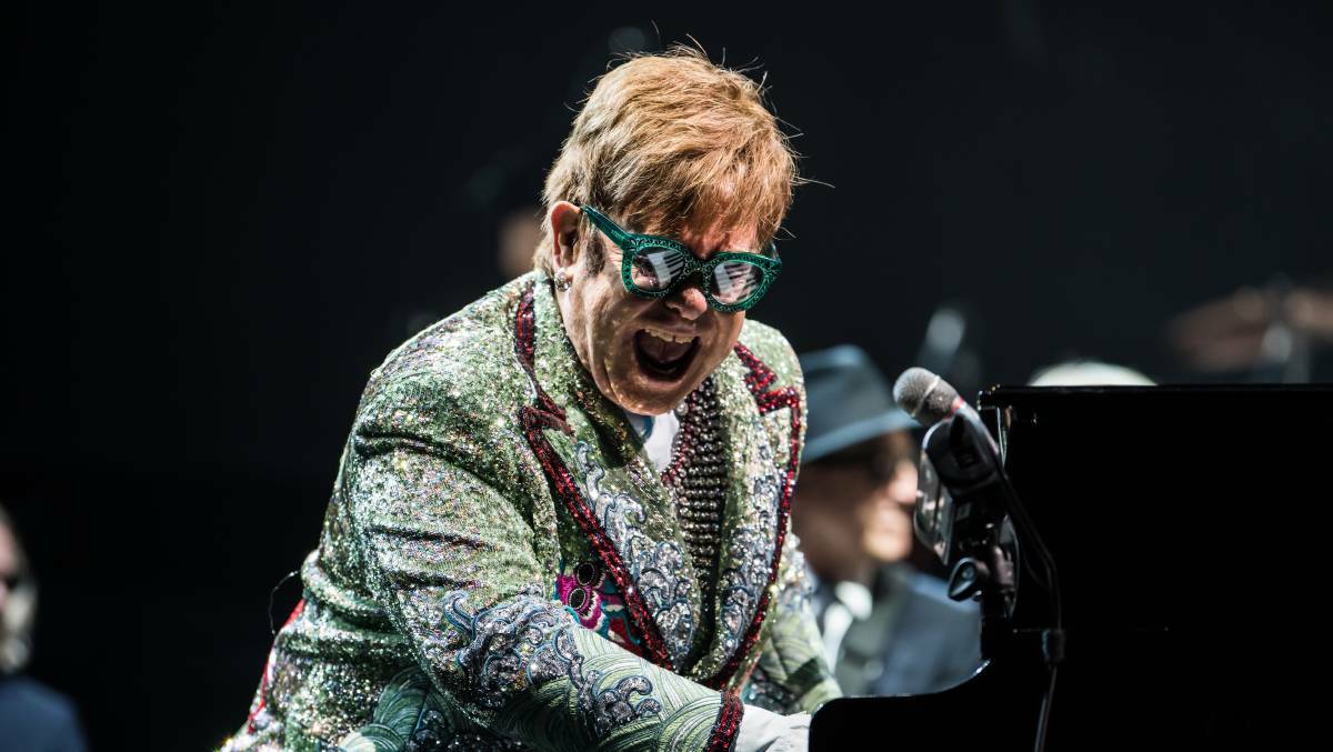READY TO ROCK: Sir Elton John will perform in Bathurst next year.