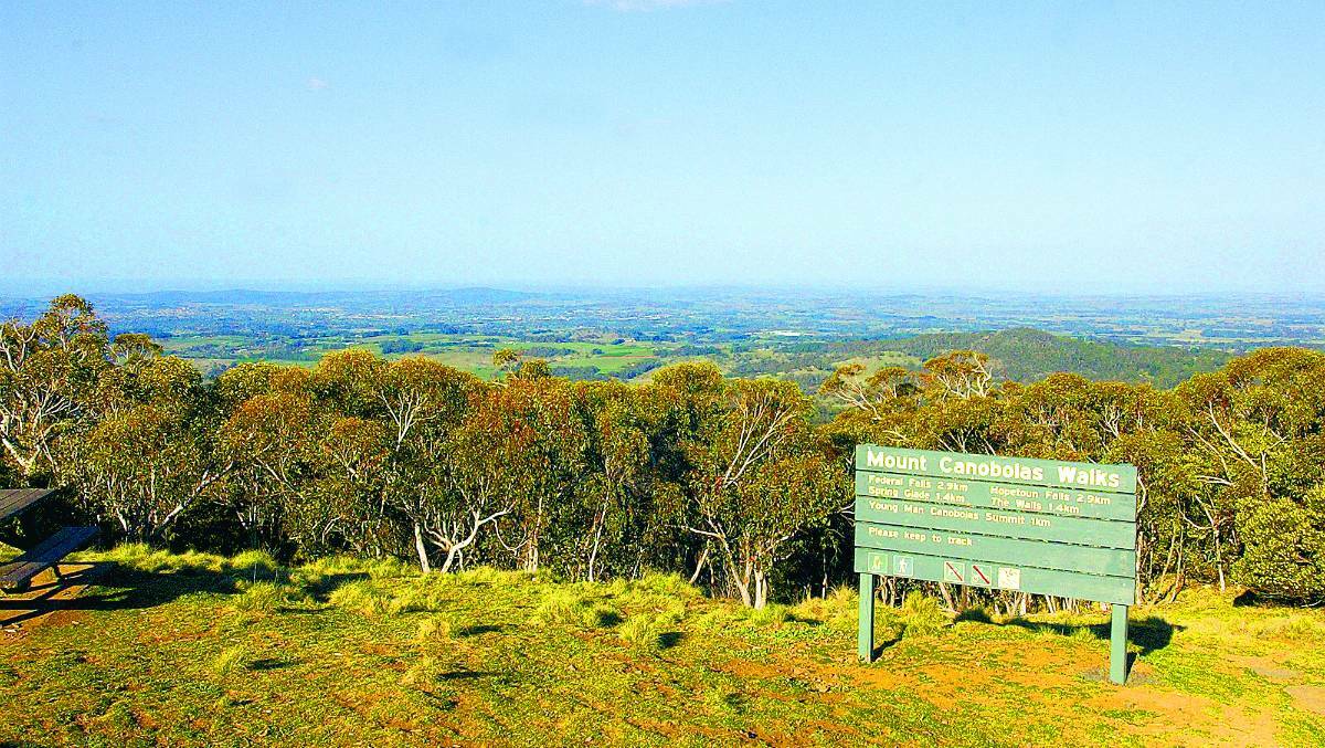 PROTECTION NEEDED: "Not every bit of public bushland should be exploited to the hilt, especially one as small and as important for conservation as Mount Canobolas" - Colin Bower. Photo: FILE PHOTO