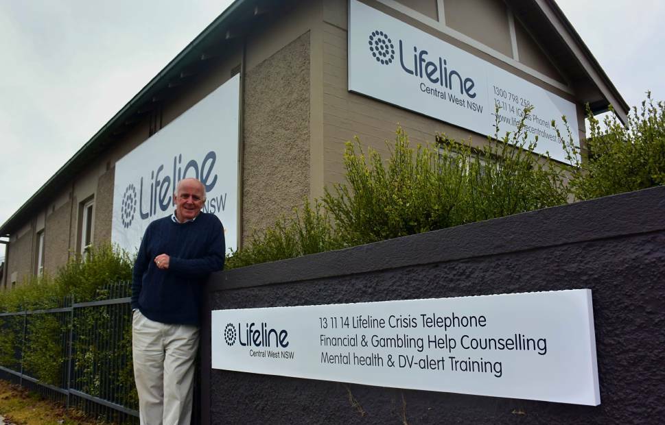 WORTH THE WAIT: Lifeline Central West executive director Alex Ferguson at the organisation's new premises on the corner of Howick and Rankin streets in Bathurst. Photo: RACHEL CHAMBERLAIN 062918rcmove1
