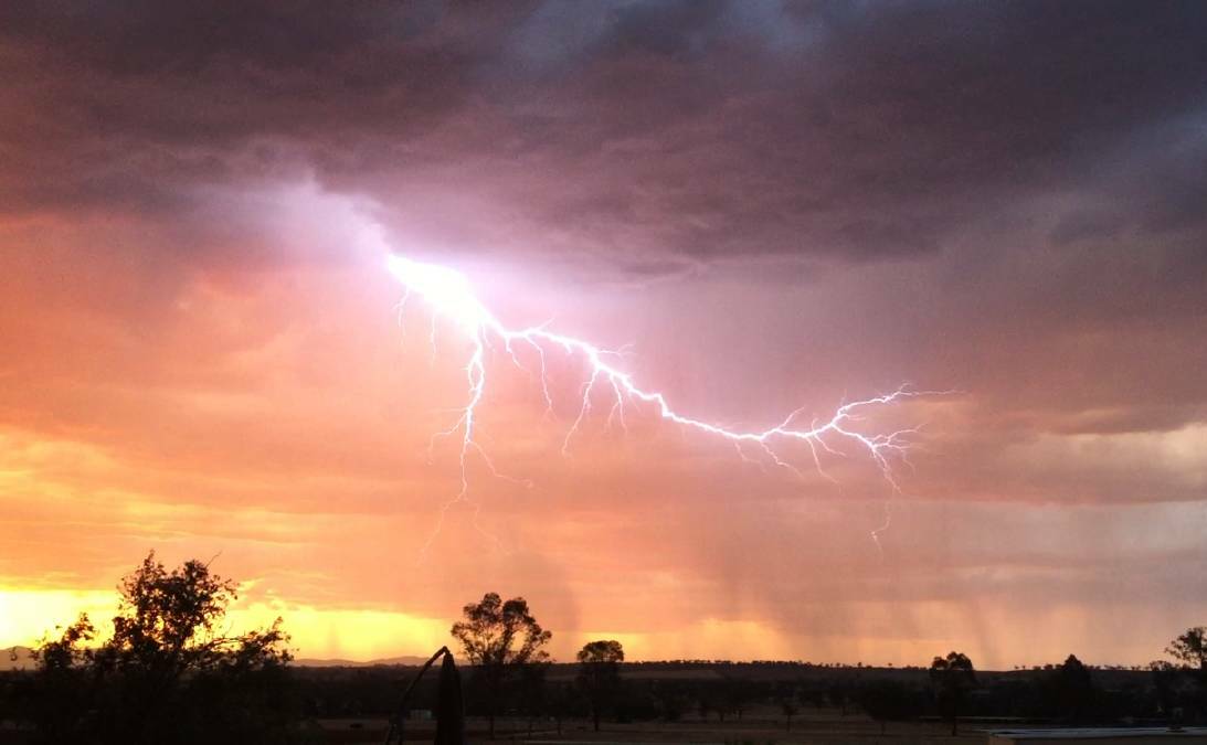 MORE ON THE WAY?: The seven-day forecast is predicting more thunderstorms for Orange in the next week. FILE PHOTO