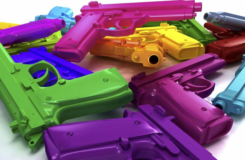 IN THE CROSS-HAIRS: The NSW Childcare Alliance is surveying childcare centres to see if they know how to handle kids who bring toy guns. Photo: FILE PHOTO