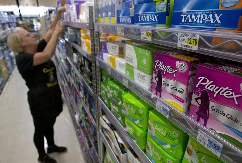 REACHABLE: From the start of next year the price of tampons will drop.