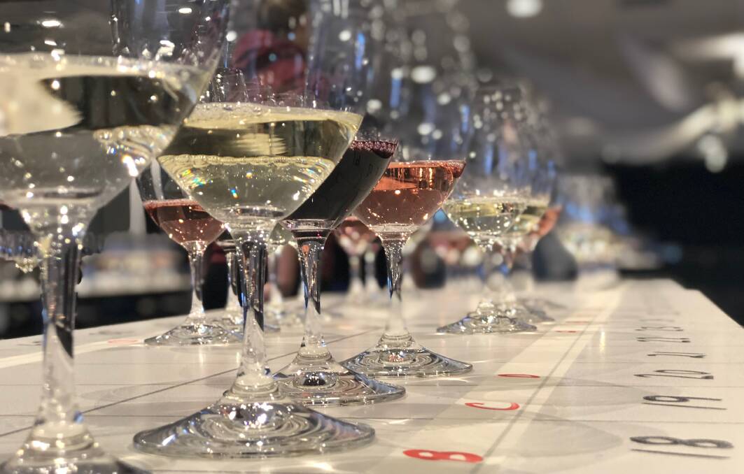 QUALITY AND QUANTITY: Some of the offerings at the National Cool Climate Wine Show. Photo: SUPPLIED