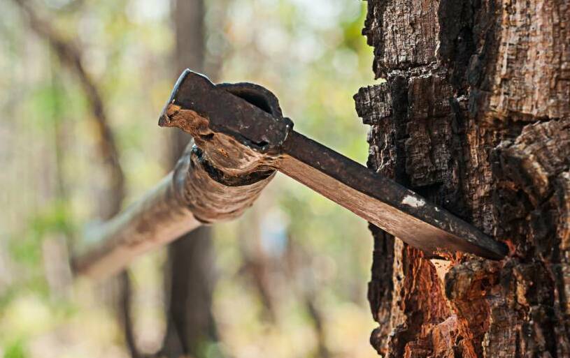 IN TROUBLE: A man appeared in Orange Local Court for threatening someone with a hatchet. FILE PHOTO