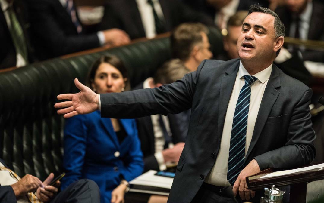 'FOOLISH': NSW deputy premier and state Nationals leader John Barilaro.