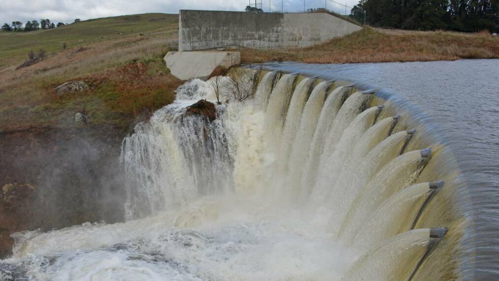 CATCHING ON: "Water flows into Suma Park Dam and Spring Creek Reservoir originating from the district of many springs" - Sally Playfair. Photo: FILE PHOTO