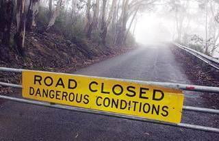 NO ACCESS: Cabonne Council has taken the decision to close the roads to the summit of Mount Canobolas. FILE PHOTO