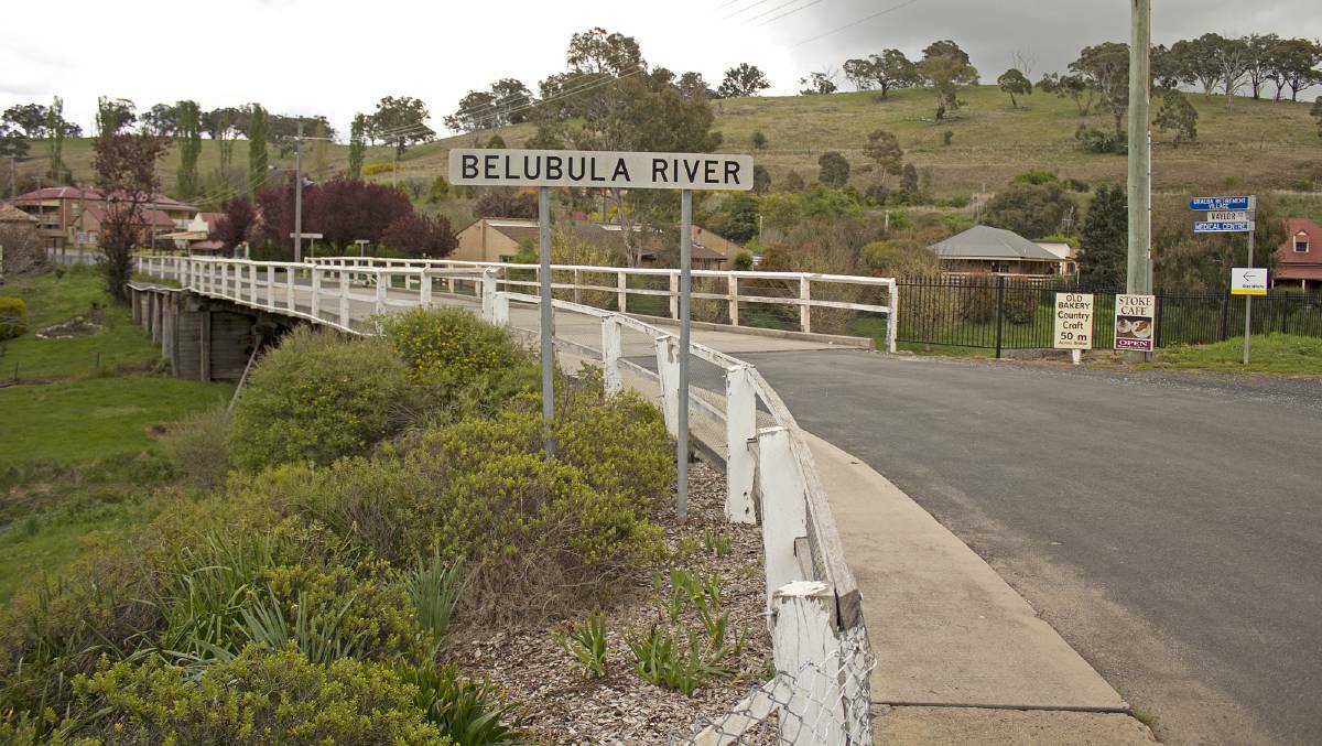 RELIED UPON: The Belubula River.