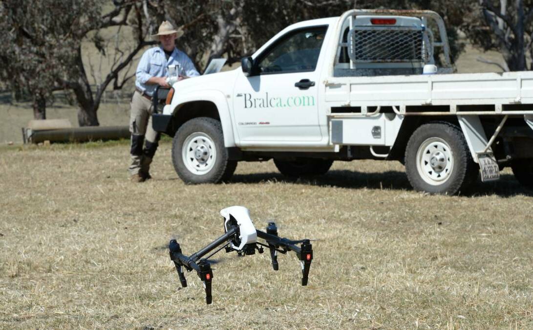 READY TO TAKE OFF: Ben Watts of 'Bralca' near Molong says the GATE incubator to be established in Orange will create a space for innovators to trial and break products before they hit the market.