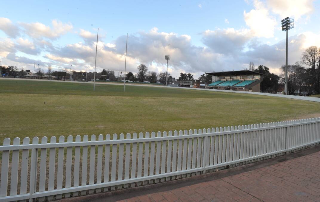 NOT THE BEST IN THE WEST: Wade Park is not yet ready to attract elite level games of Aussie Rules or cricket.