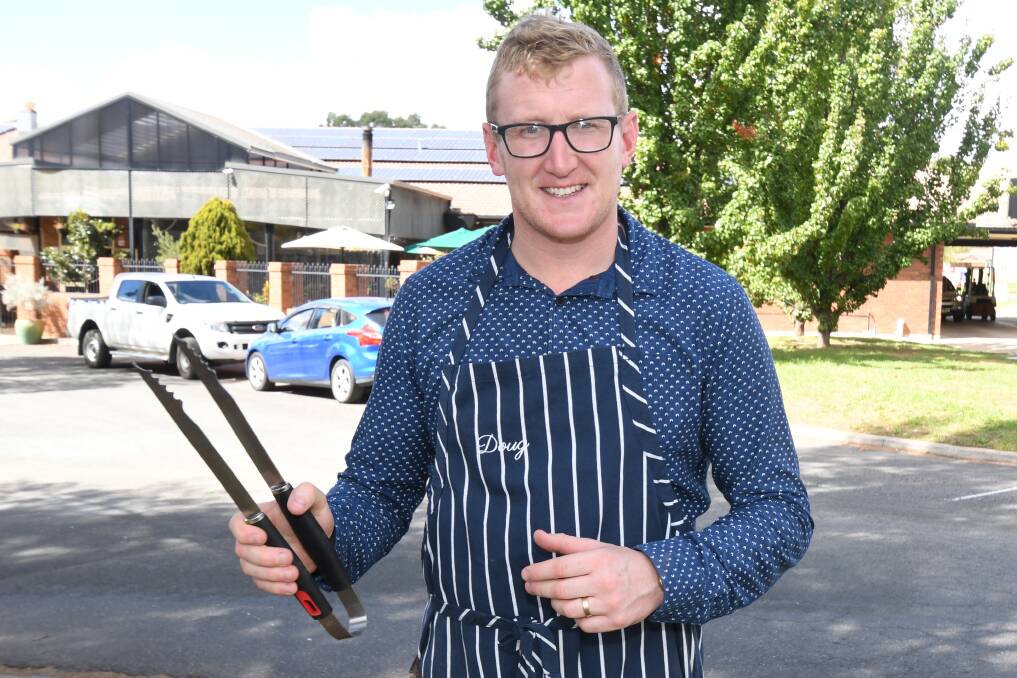 COOKING FOR CURE: Lan Snowden will be up at the crack of dawn on Friday to prepare a fundraising breakfast at the Robin Hood Hotel. Photo: JUDE KEOGH