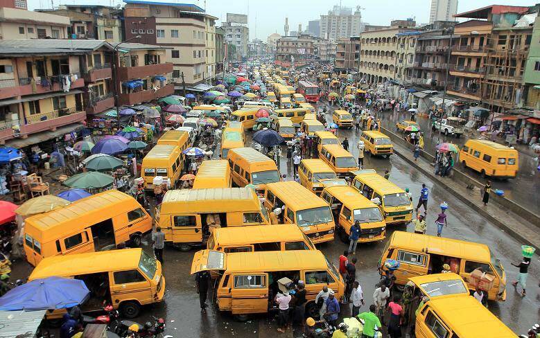 WHERE IT ALL STARTED: Ola Tawose lived in the chaos of Lagos, Nigeria.