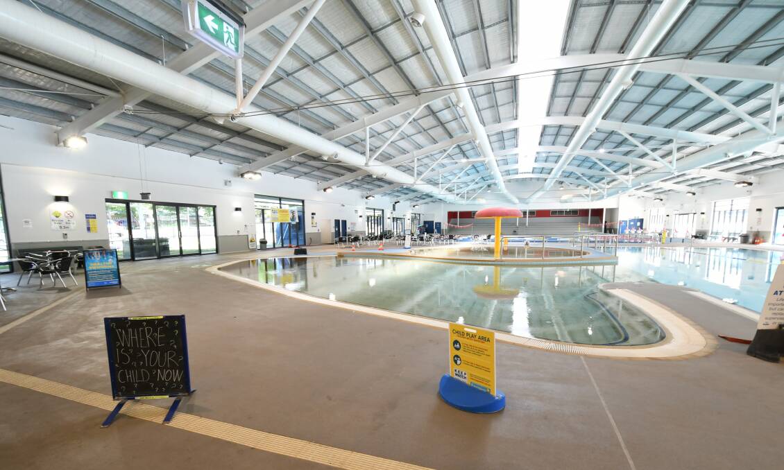 OUT OF ACTION: The toddlers' pool at Orange Aquatic Centre. Photo: JUDE KEOGH