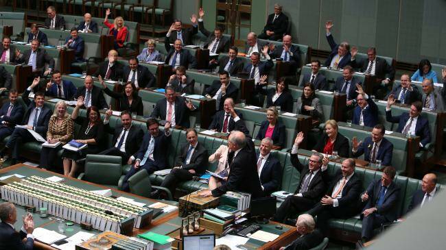 HANDS UP WHO'S SICK OF POLITICS: It's going to be a long, loooooong election campaign. Photo: CANBERRA TIMES