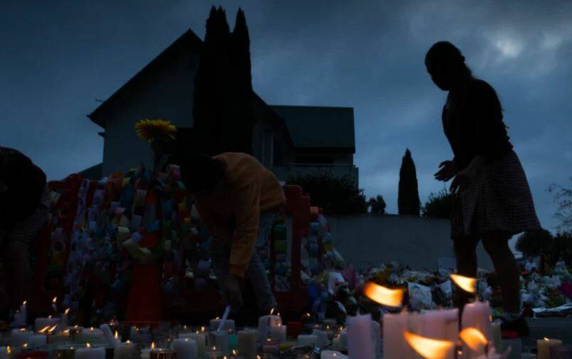 CASTING A SHADOW: The horror and heartbreak of the terror attack in Christchurch has touched hearts across the globe. Photo: SYDNEY MORNING HERALD