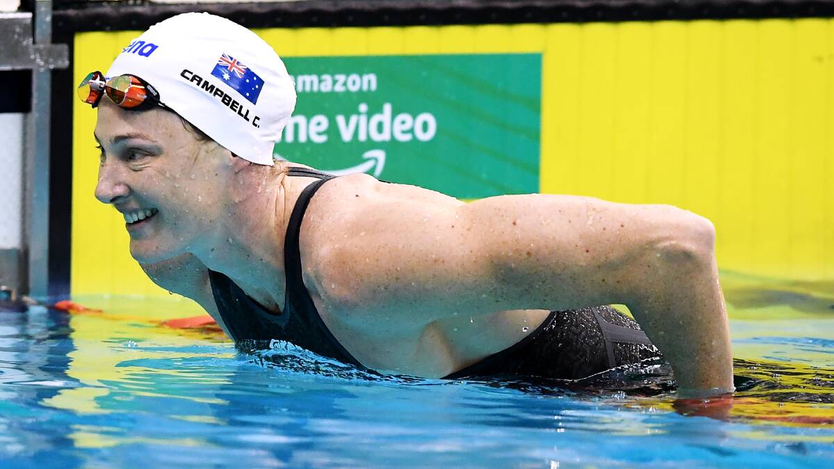 Cate Campbell will be in the pool tonight. Picture: Getty