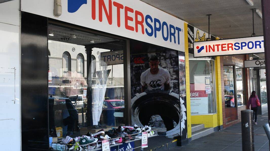 Intersport Bathurst was one of the stores broken into. Picture file image 