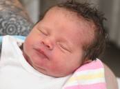 Indianna Jane Potter was born on January 22 weighing 3kgs. She was born to parents Breanna and Michael Potter. 
