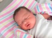 Vallie Bartholomew, a daughter for Sharni and Sonney Bartholomew, was born on February 21 weighing 3820 grams..