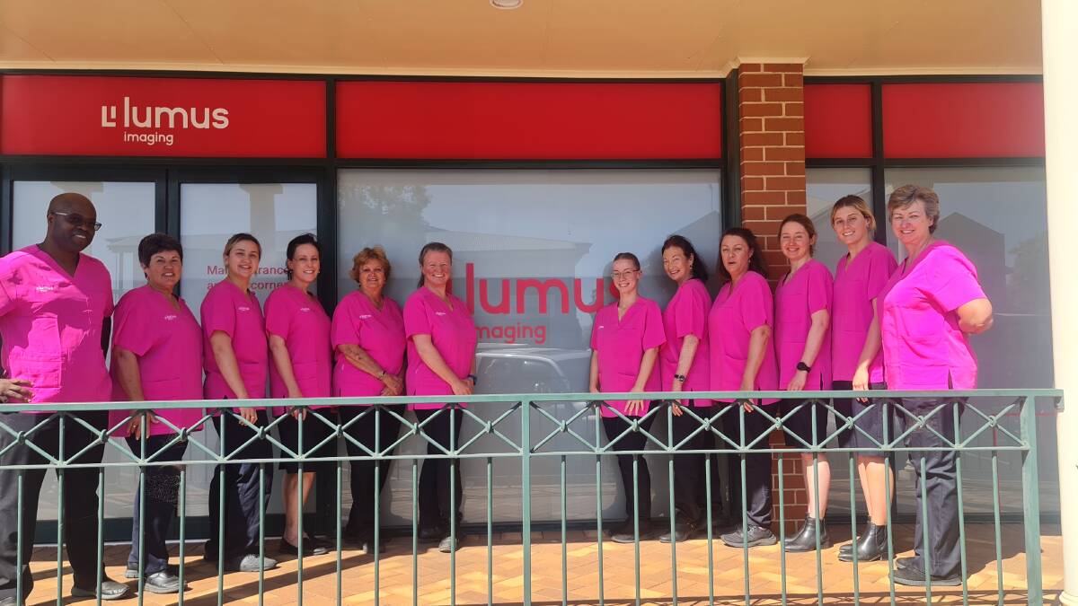 The Lumus team in Dubbo. Picture is supplied