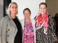 Sophia Hayes, Katy Fardell and Hilary Matchett at a Central West Inspired Women event. Picture by: Carla Freedman