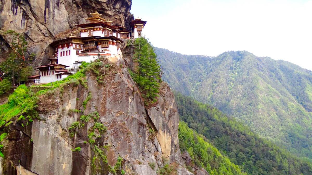 Paro Taktsang temple … in Bhutan, one of the world’s last great Himalayan kingdoms. 