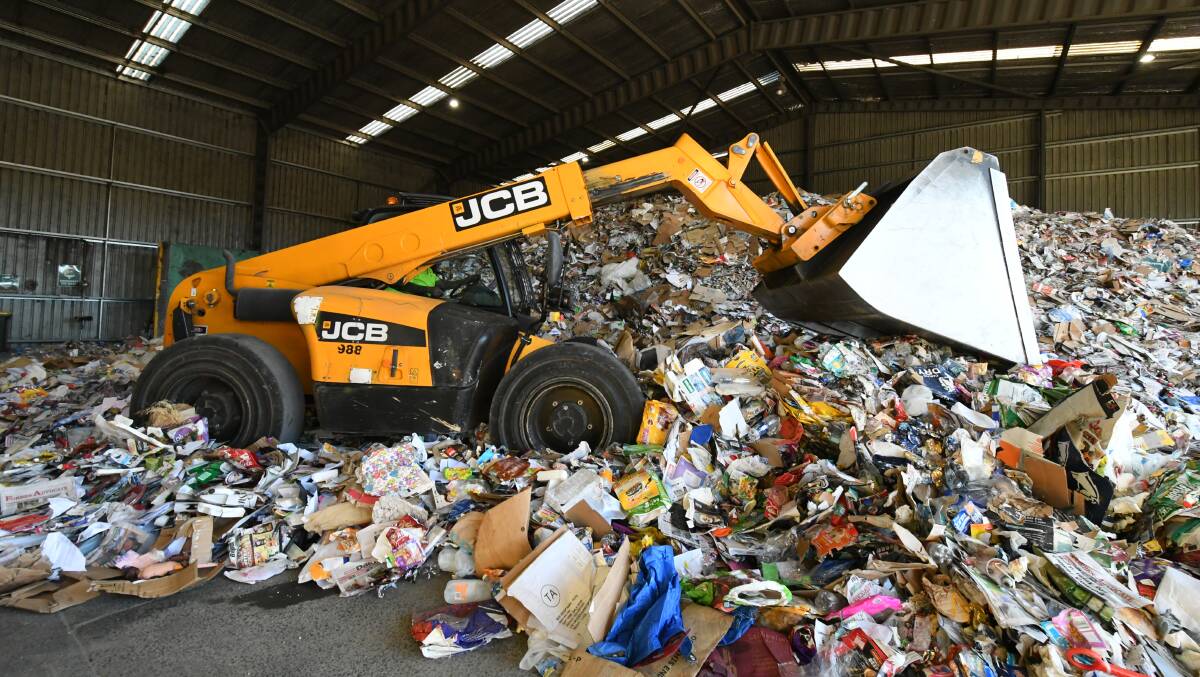 KEEP RECYCLING: Landfill diversion rates across Orange dropped this year. 