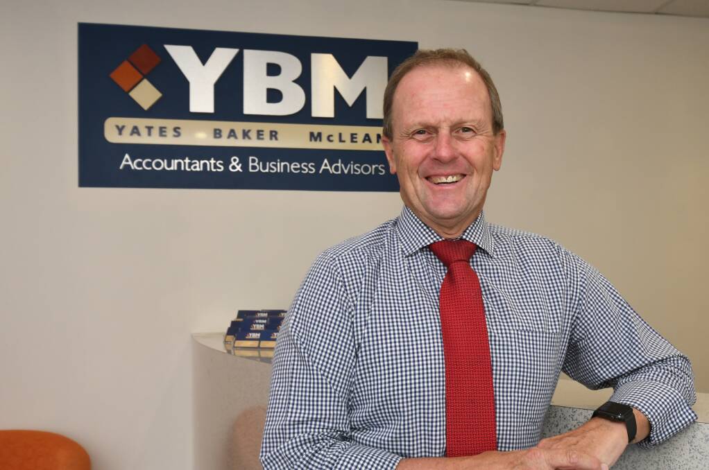 RECOGNISED: Yates Baker McLean's Steven Stone has been recognised for his community work. Photo: JUDE KEOGH