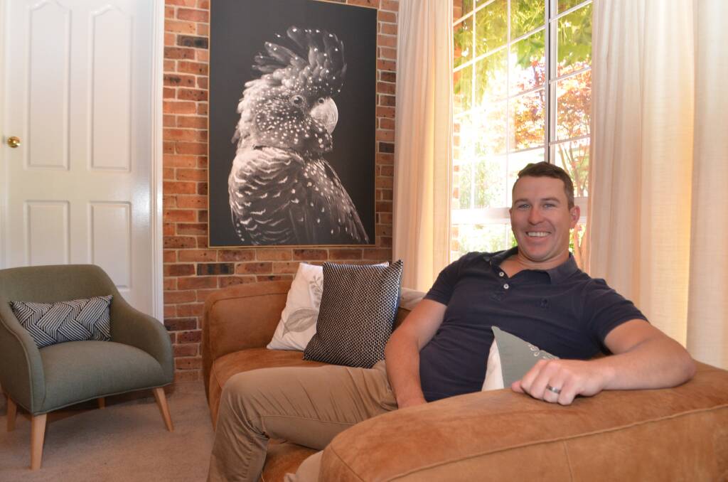 ACCOMMODATION HAVEN: Bnb Made Easy owner Tim Mortimer inside one of his listings. 