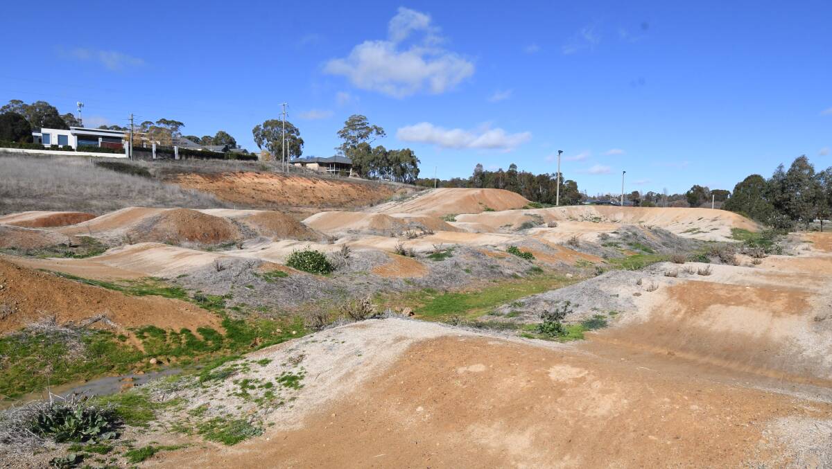 PAPERWORK NEEDED: The BMX track is closed.