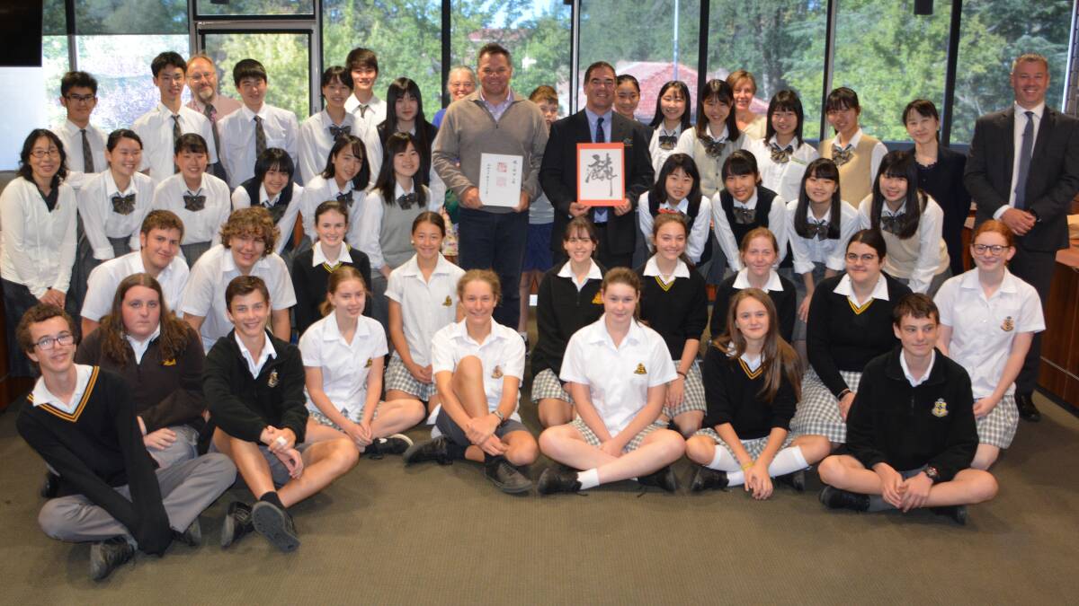 Japanese exchange students discover region with help from Orange High School