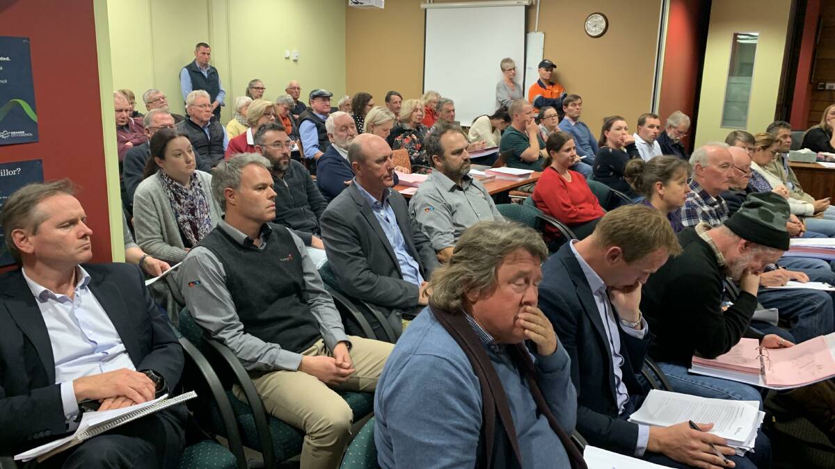 FULL GALLERY: Several submissions were made on the affordable housing proposal. Photo: DANIELLE CETINSKI