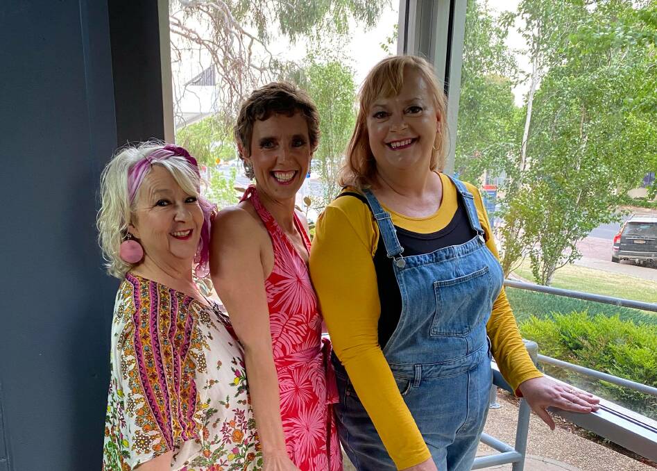 SHOWCASE: Orange Theatre Company members Cecilia Rochelli, Catherine Litchfield and Melissa Stanford performed songs from Mamma Mia the Musical at Tuesday night's theatre subscription season function.