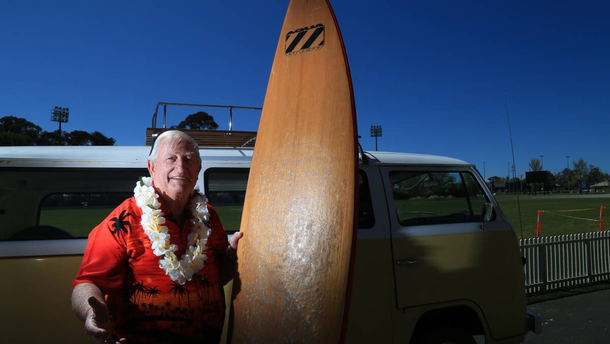 EVENT SPONSORS: Mayor John Davis announced securing the Surf and Soul tour in October. Photo: PHIL BLATCH