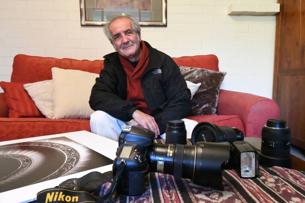 SEEKING TRUTH: Alf Manciagli received an OAM for services to photography. Photo: JUDE KEOGH 0607jkalf1