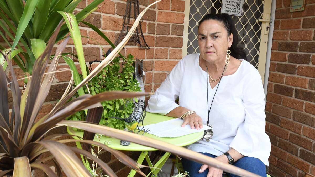 NO CARE: Catherine Cooper says her mother and aunt have failed to receive vital cleaning services from Australian Unity. Photo: JUDE KEOGH
