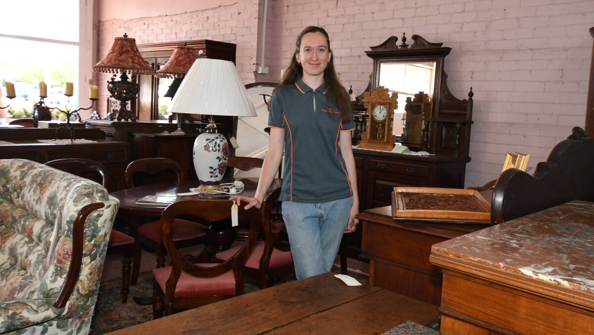 OPEN FOR BUSINESS: Revive Furniture and Decor partner Megan Dickson. Photo: CARLA FREEDMAN