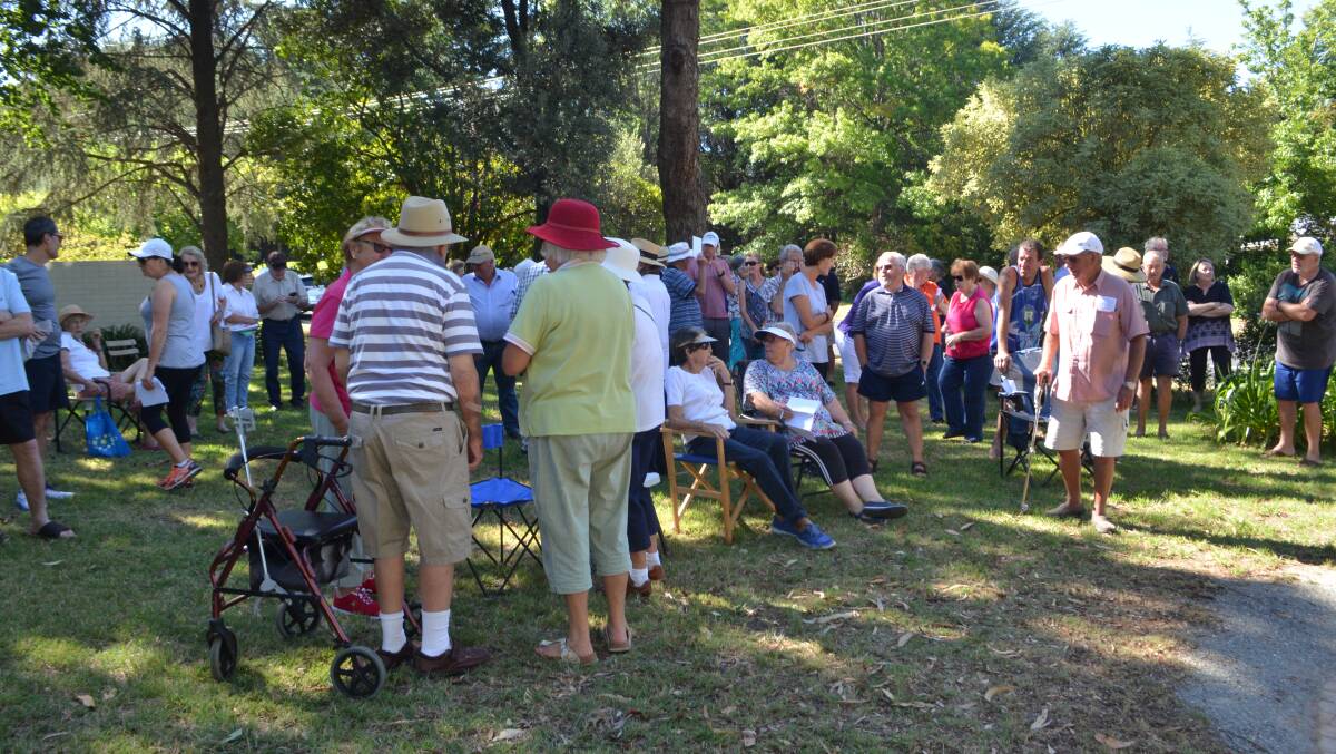 CONCERNED: Ninety-four people attended Sunday's public meeting. 